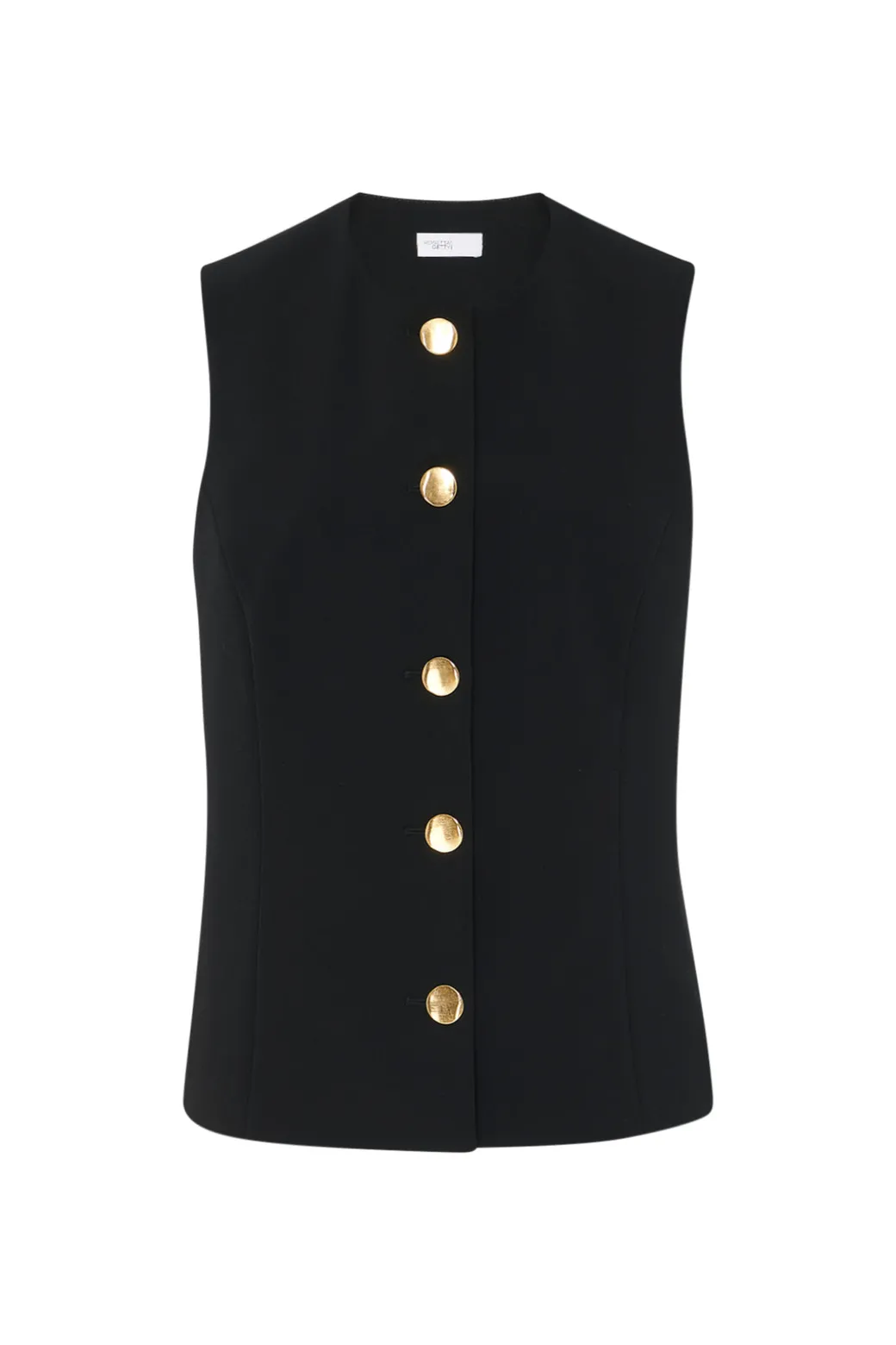 SLEEVELESS BUTTON FRONT TOP - TECHNICAL CADY