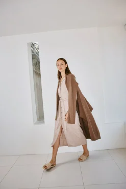 SLIM JERSEY SHIRTDRESS