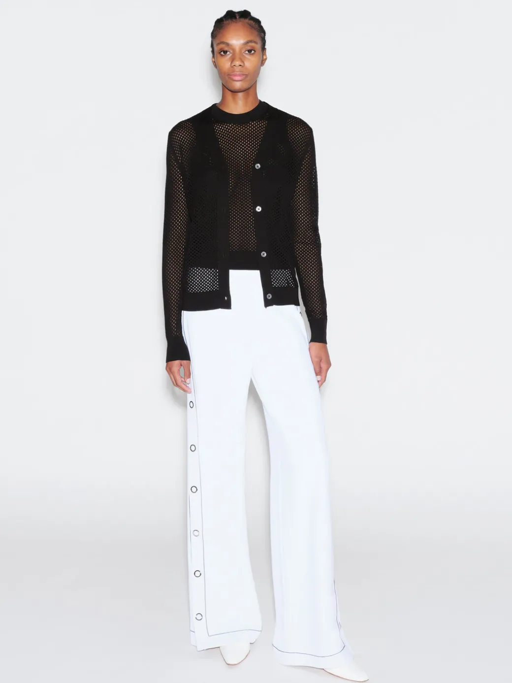 SNAP STRAIGHT LEG PANT