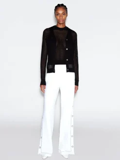 SNAP STRAIGHT LEG PANT
