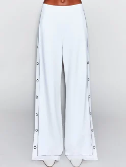 SNAP STRAIGHT LEG PANT