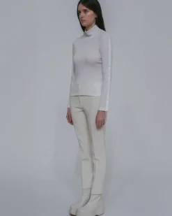 SNAP TURTLENECK TOP