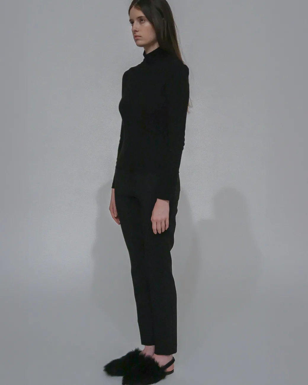 SNAP TURTLENECK TOP