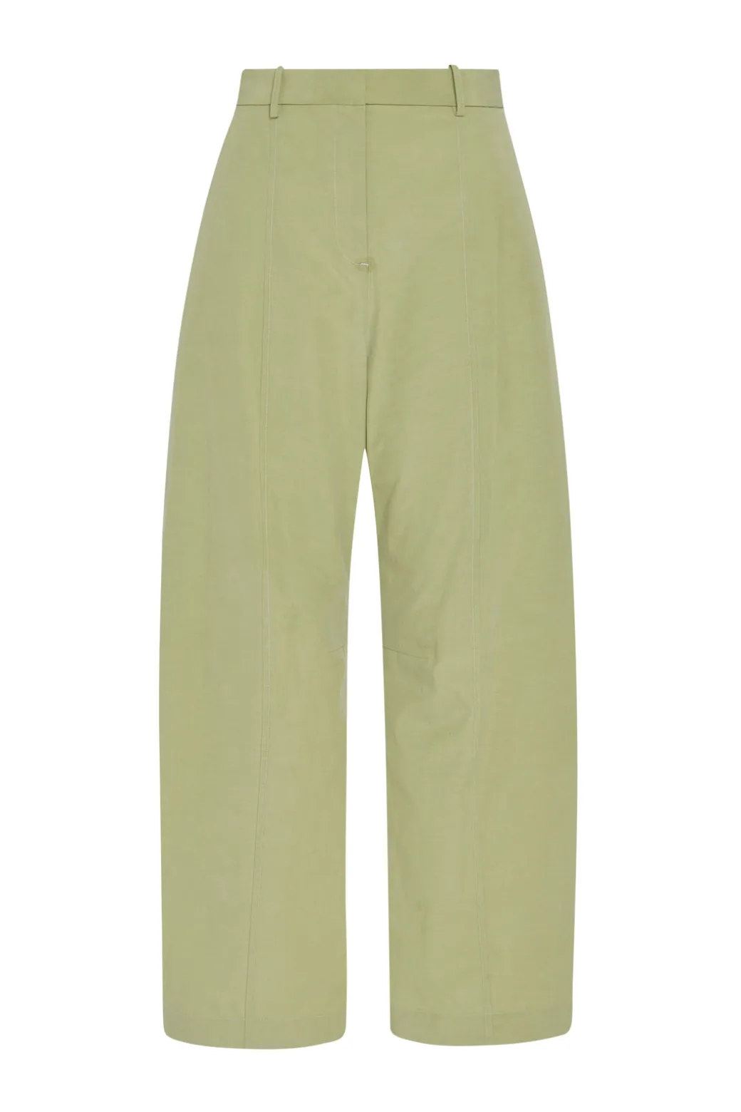 STRAIGHT TAPER TAB PANT - FLUID POPLIN
