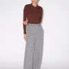 STRAIGHT TROUSER - GINGHAM