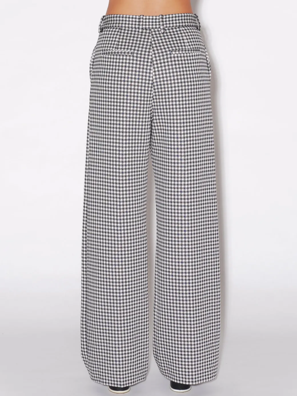 STRAIGHT TROUSER - GINGHAM
