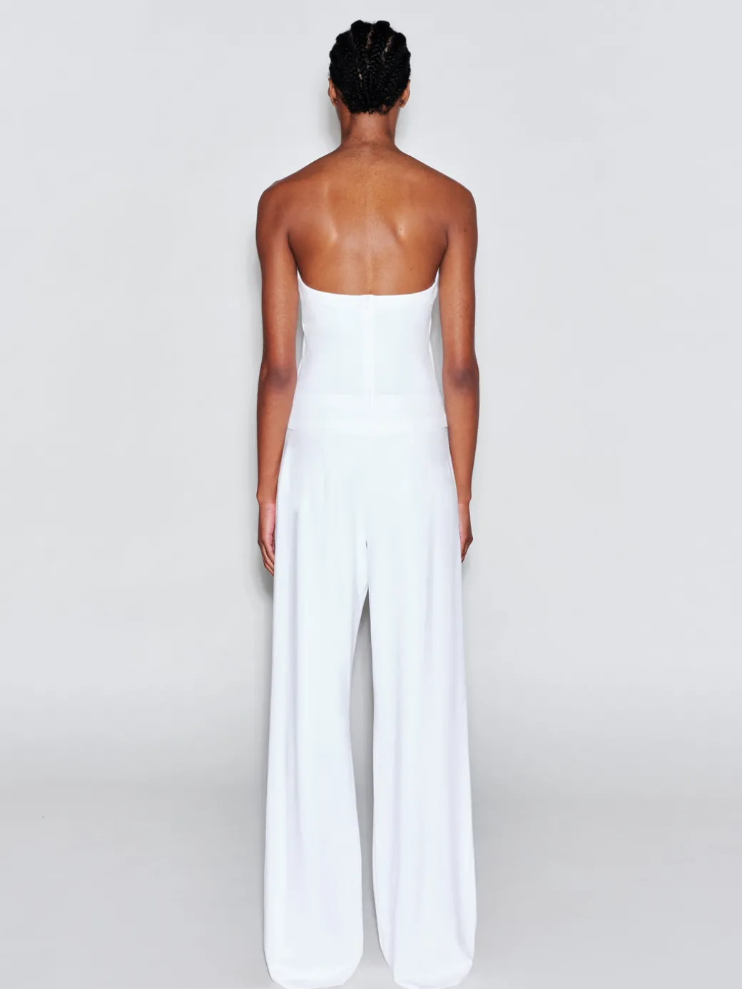 STRAPLESS BANDEAU - SOLID INTERLOCK