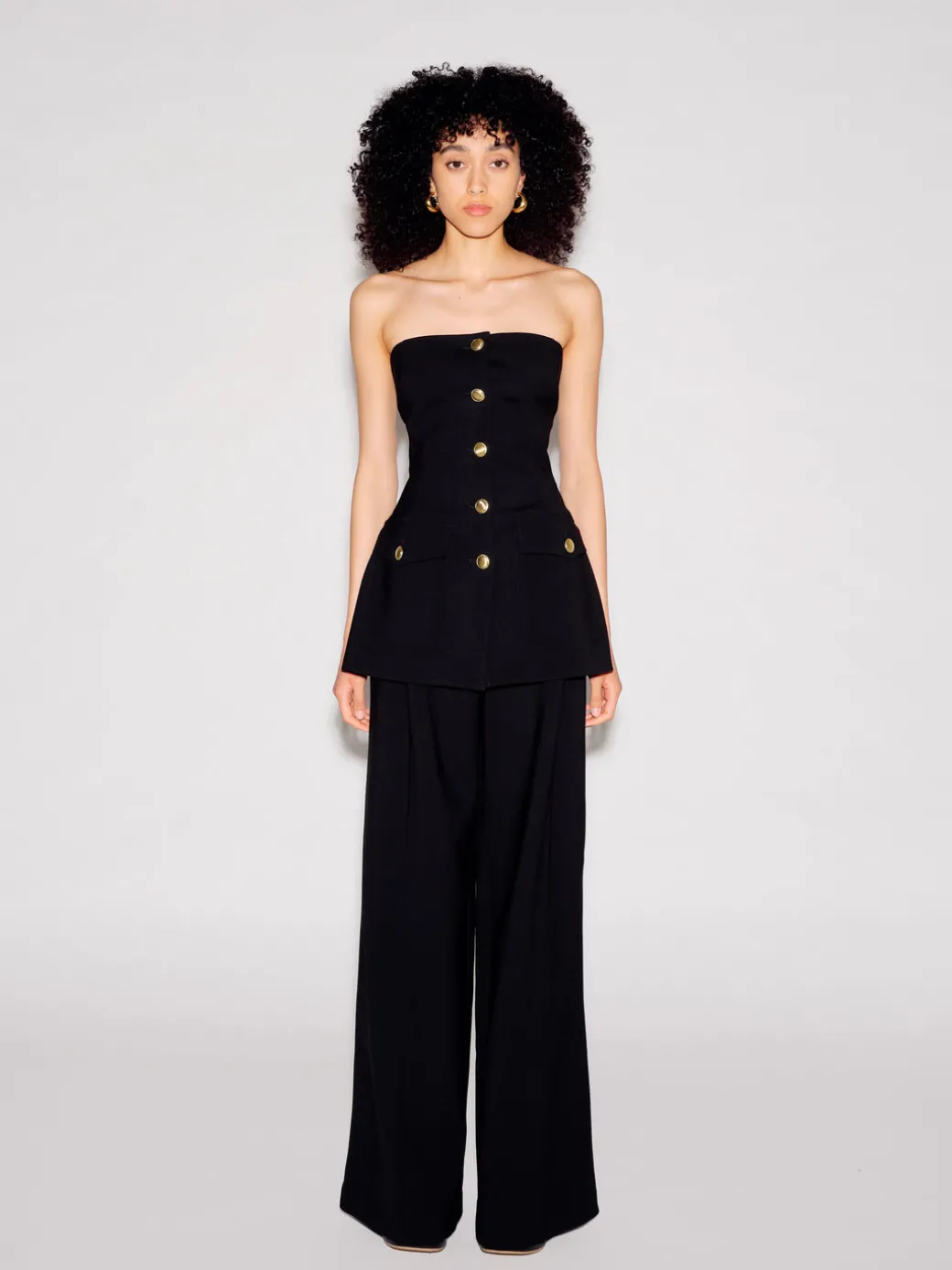 STRAPLESS CARGO TOP