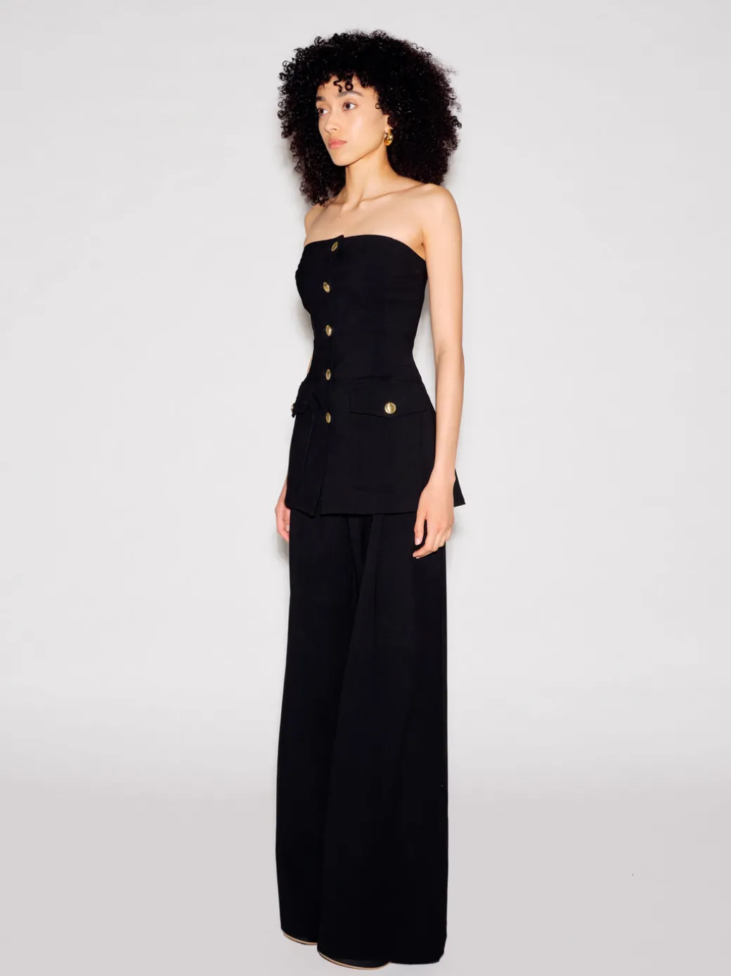 STRAPLESS CARGO TOP