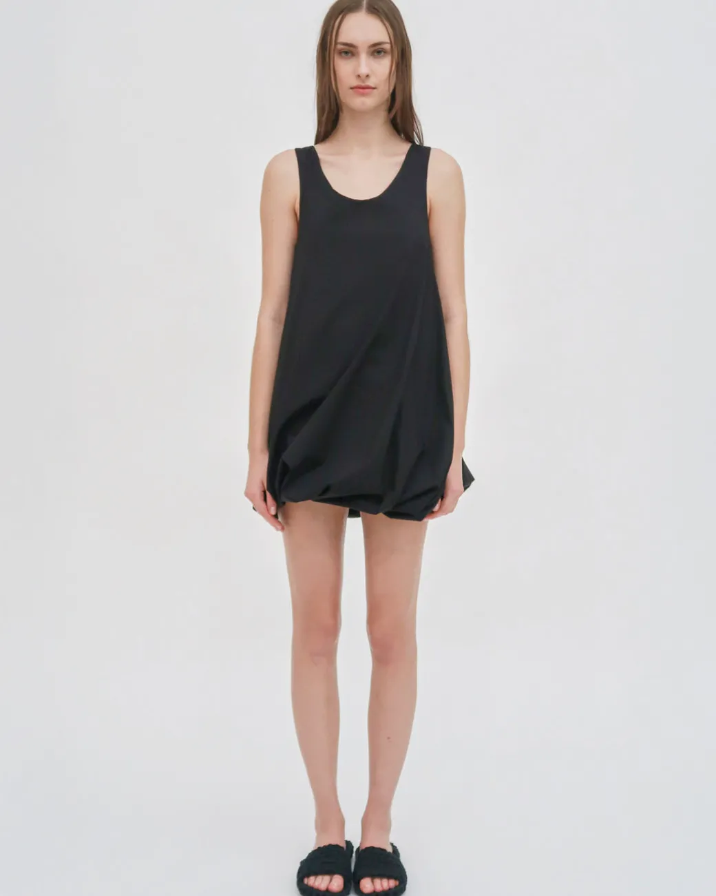TWIST HEM TANK DRESS
