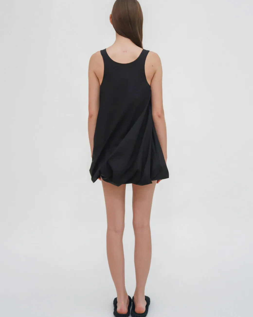 TWIST HEM TANK DRESS