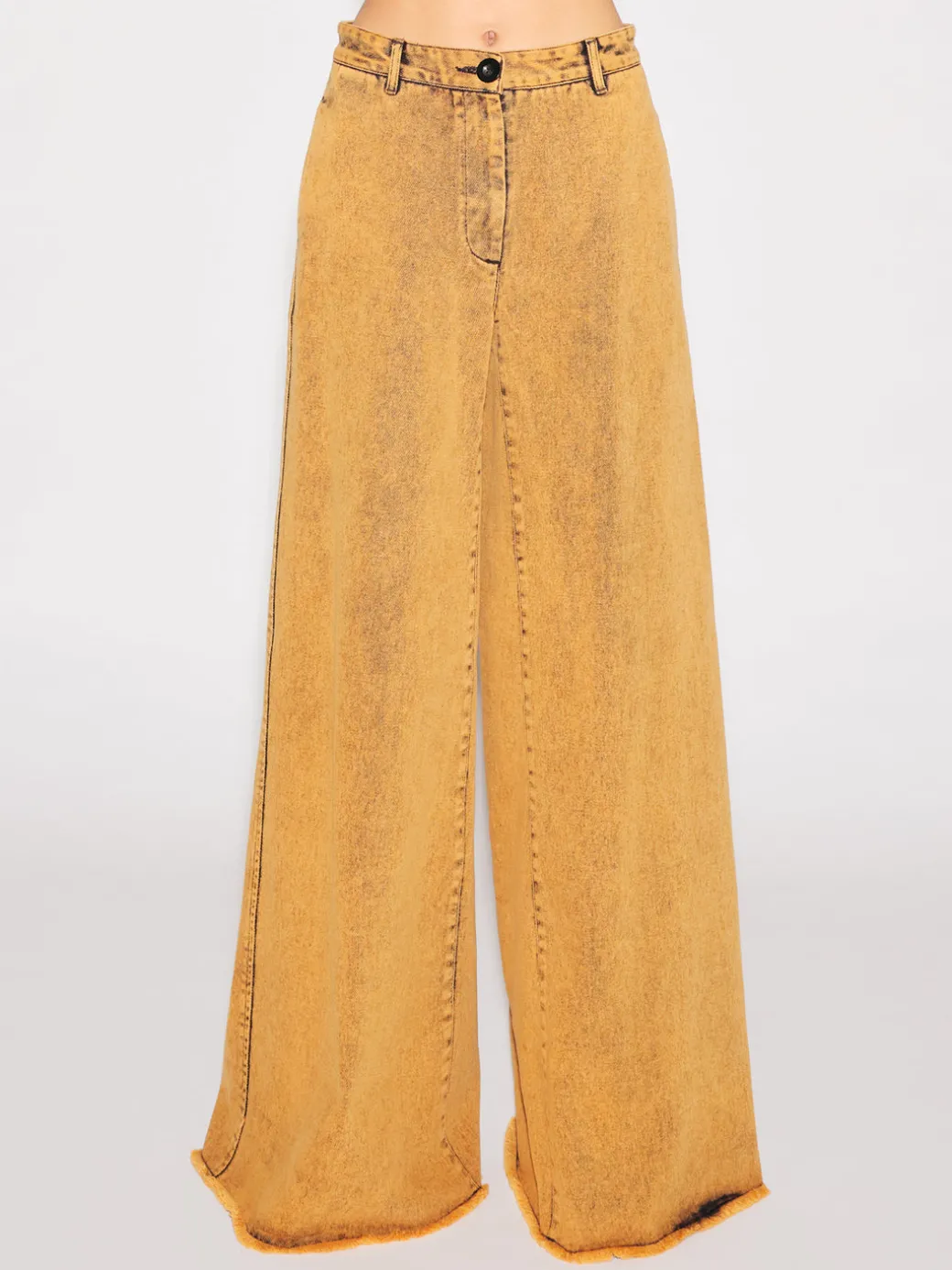 WIDE FLARE PANT - DENIM