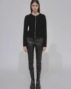 ZIP UP CARDIGAN