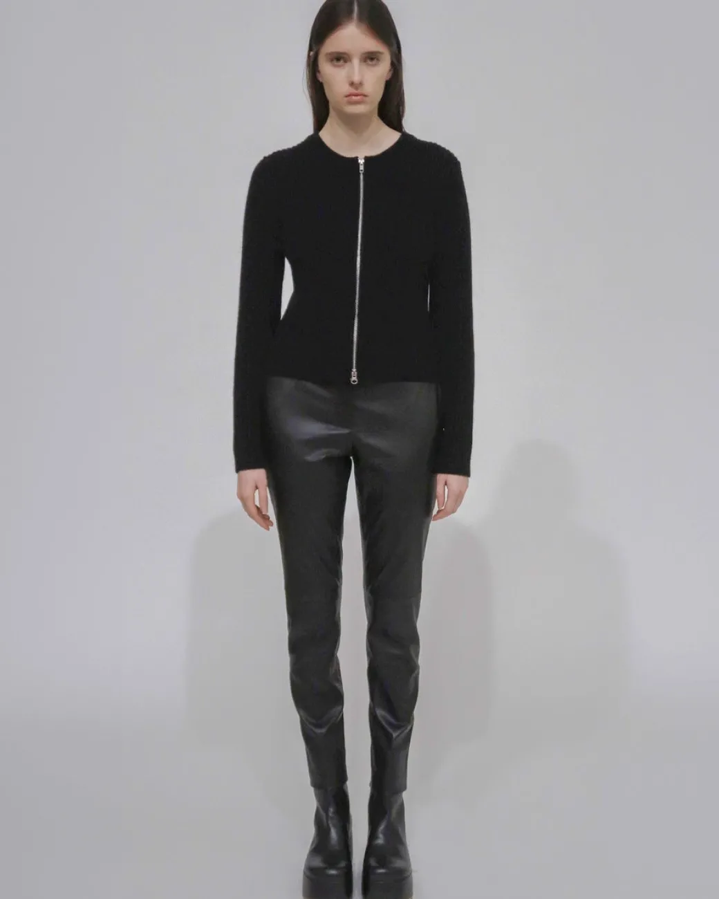 ZIP UP CARDIGAN