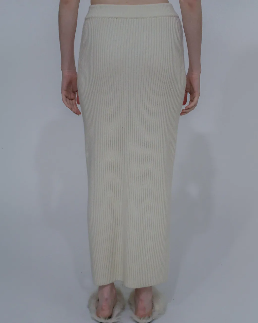 ZIP UP MAXI SKIRT