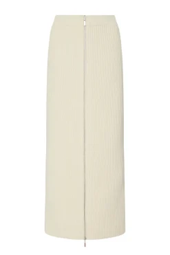 ZIP UP MAXI SKIRT