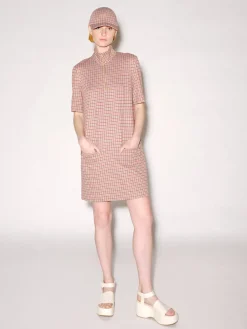 Zip Up Shift Dress