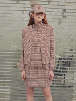 Zip Up Shift Dress
