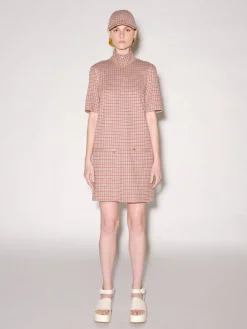 Zip Up Shift Dress