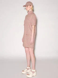 Zip Up Shift Dress