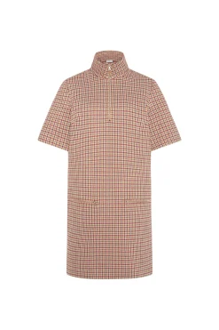 Zip Up Shift Dress