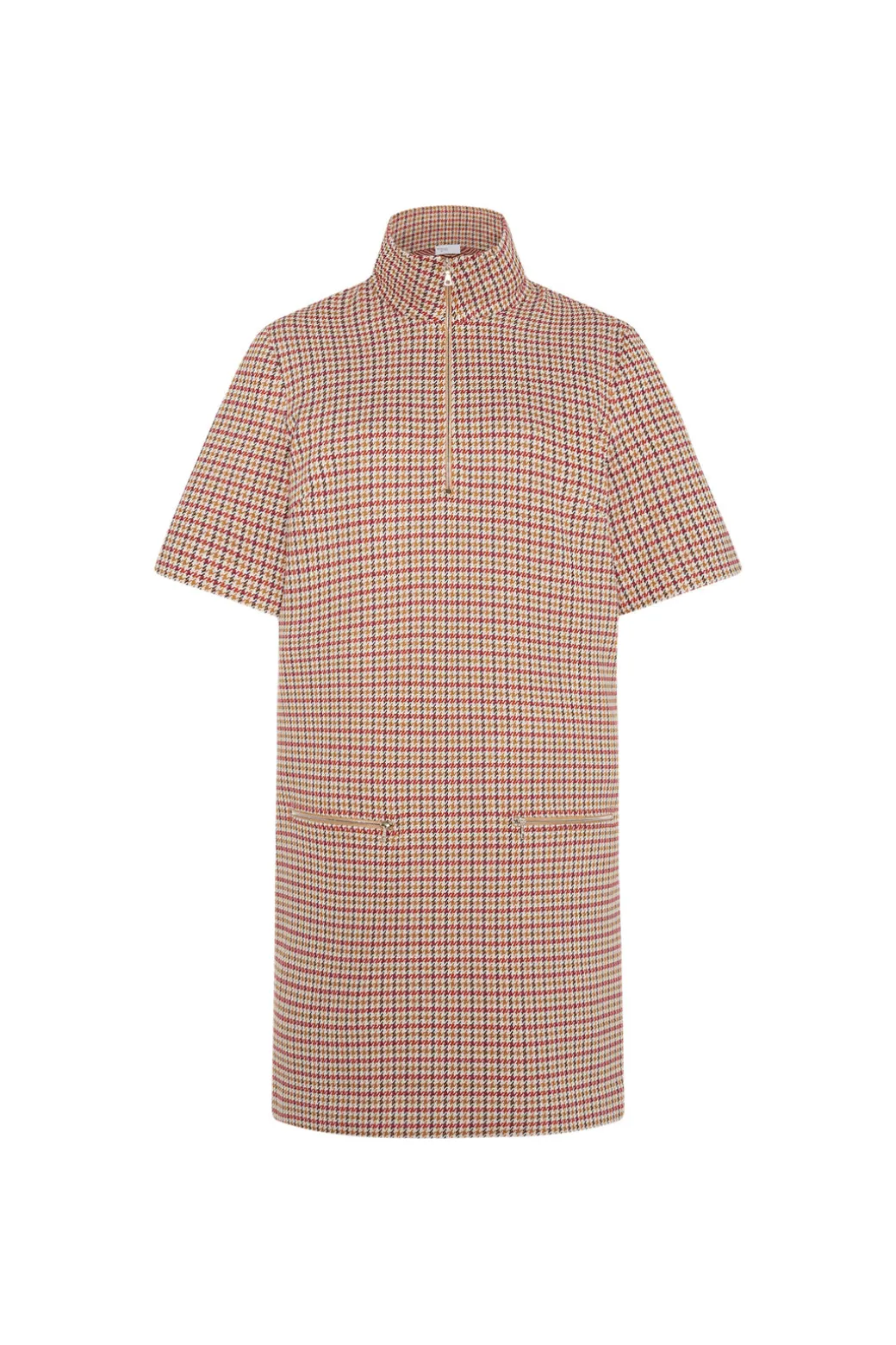 Zip Up Shift Dress