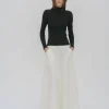 ZIP UP TURTLENECK TOP