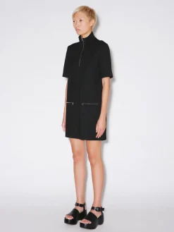 ZIP-UP SHIFT DRESS